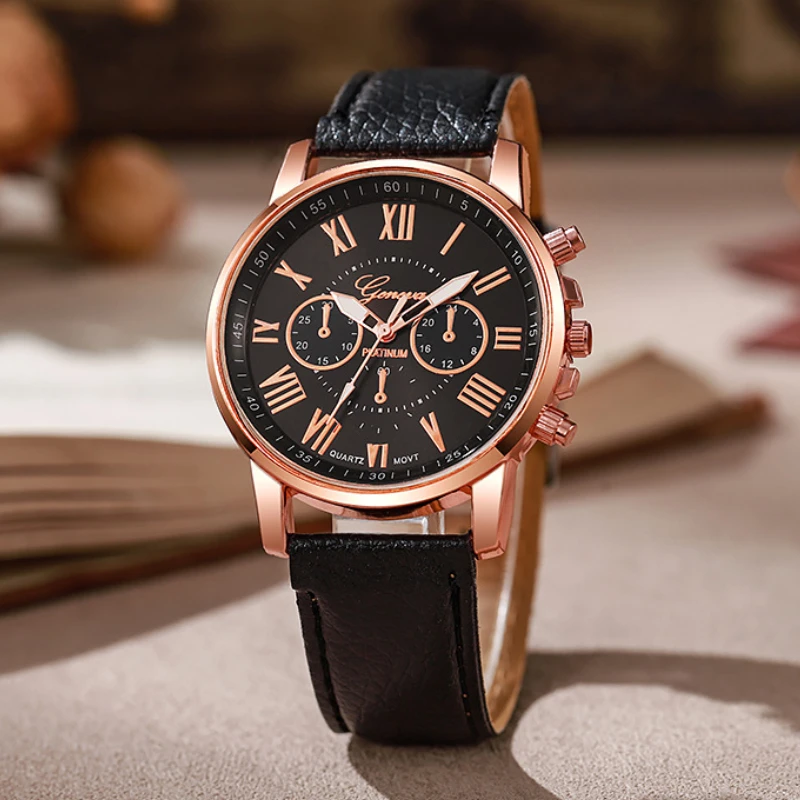 

Классические роскошные кожаные кварцевые часы Женские повседневные кварцевые наручные часы Женские Наручные Montre Femme Reloj Para Mujer 시계