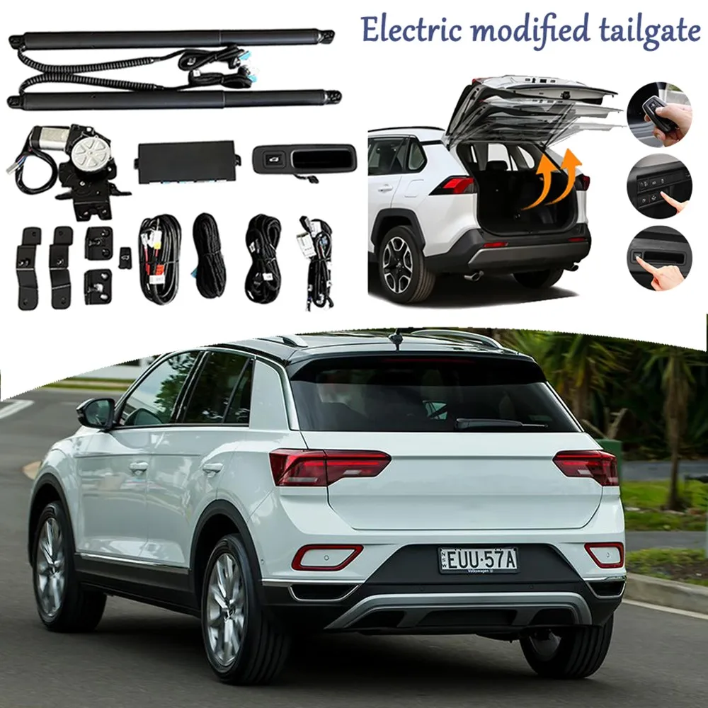 Fit for Volkswagen T-ROC TROC 2017-2024 Retrofit Power Tailgate Kit Modified Trunk Electric Liftgate System Support Foot Remote