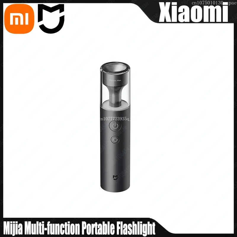 

XIAOMI MIJIA Multi Functional Flashlight Portable 125g 3100mAh IP65 Waterproof 1000lm Emergency Lighting MJSDT002QW