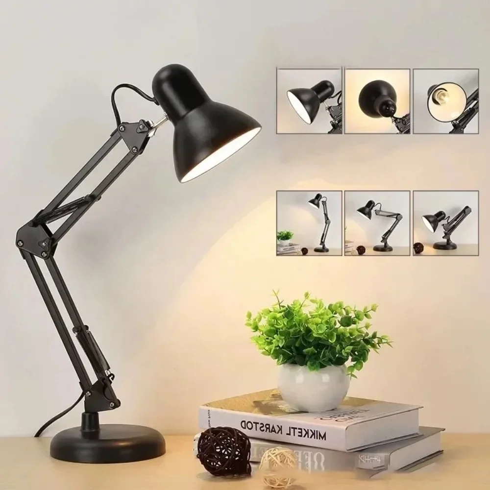 Modern 360 Degrees Adjustable Energy Saving Study Office Living Room Bedside Desk Night Light Lamps Home Decor Table Lamp