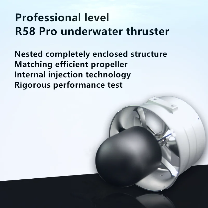 

ROV thruster Underwater robot High end underwater R58 Pro propeller