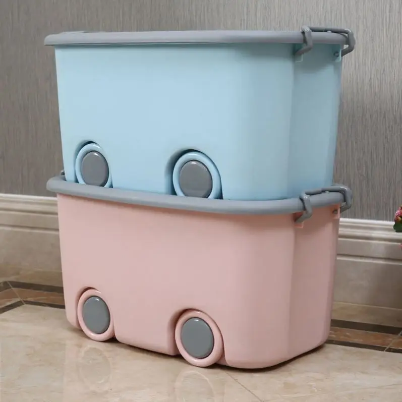 

Thickened Plastic Wheelbarrow Bucket with Cover Long Rectangle Water Storage Barrel Broom Water Large Size Household Cleaning...