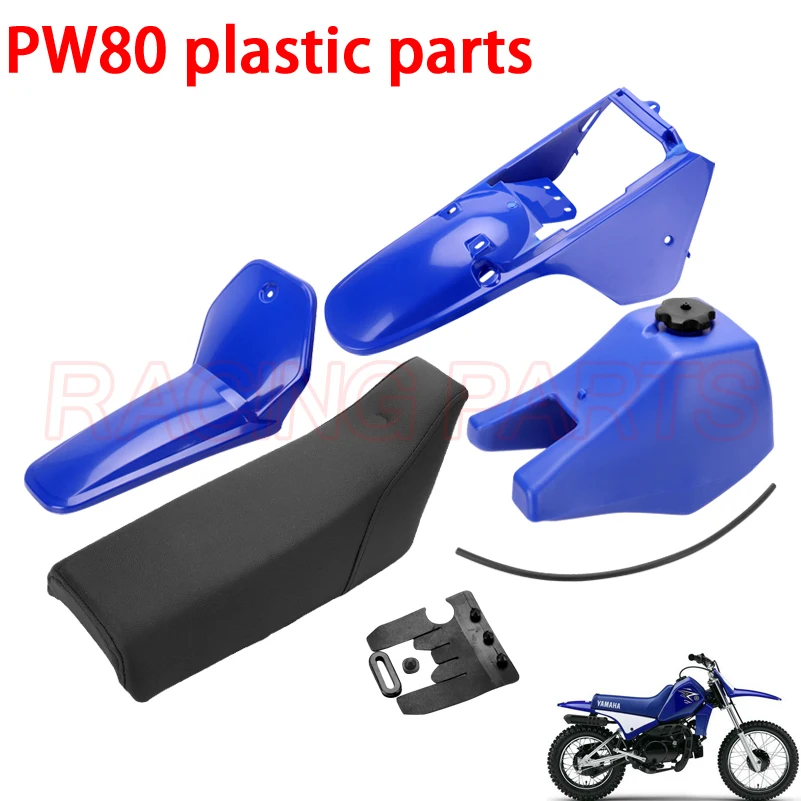 

Motorcycle Complete Full Body Plastic Kit Frond Rear Fender Gas Fuel Tank Seat For YAMAHA PEEWEE PW80 PW PY 80 PY80