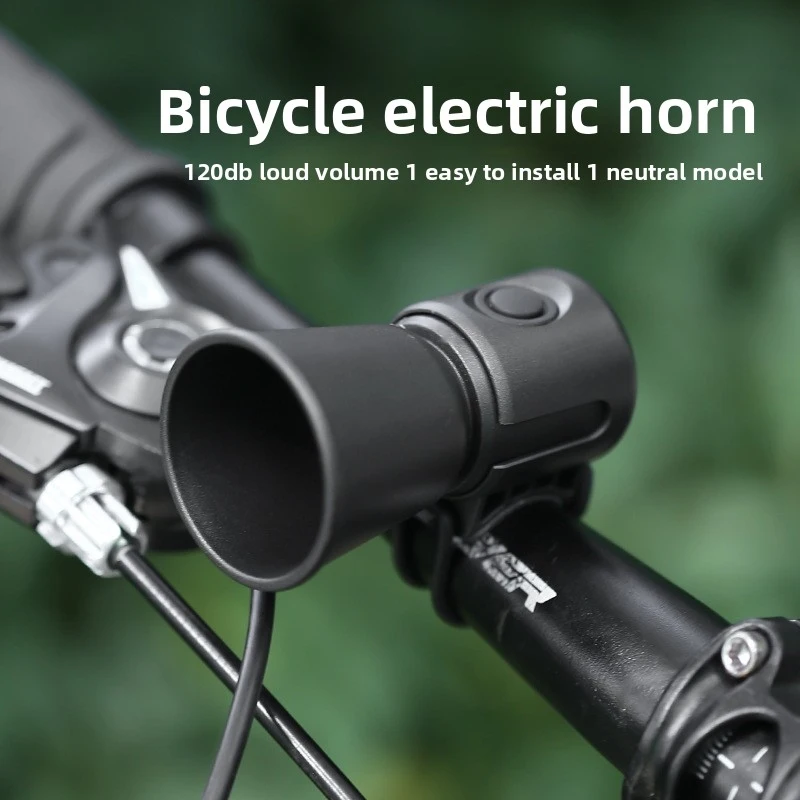 

Universal Electric Horn Bell for Mountain/Road/Electric/Kids Bikes – Bicycle Warning Alarm, Cycling Accessories