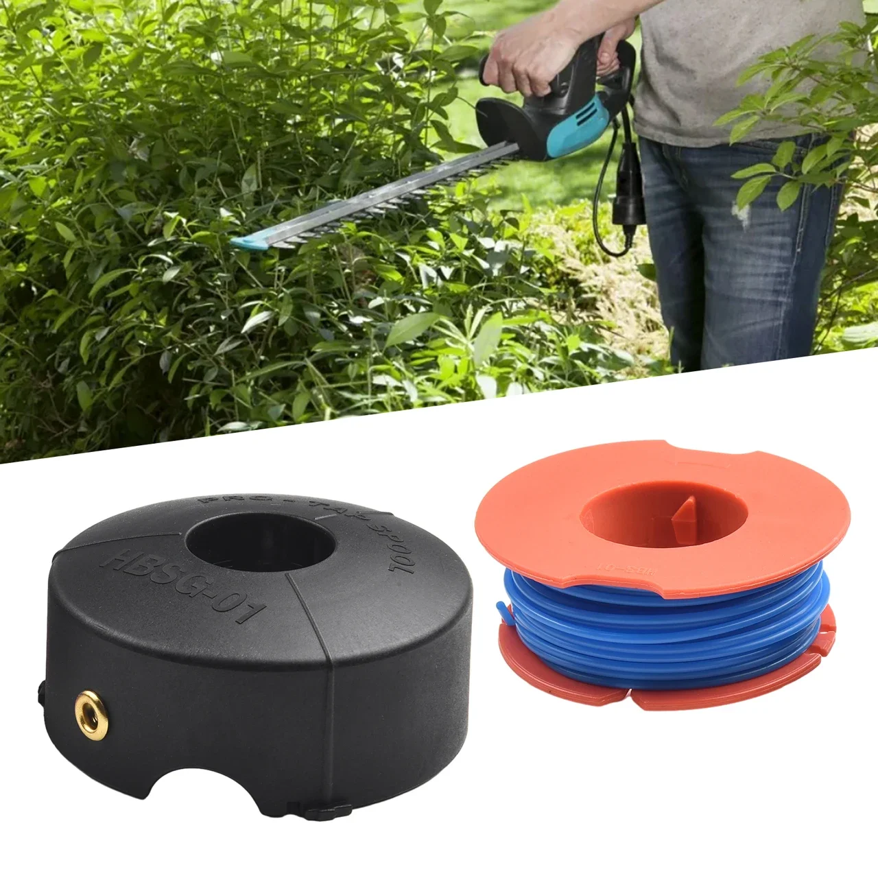 SPOOL ฝาครอบชุดสําหรับ Bosch ART23 26 30 ART2300 ART300 ART2600 ART300 Garden เครื่องมืออุปกรณ์เสริมและอะไหล่