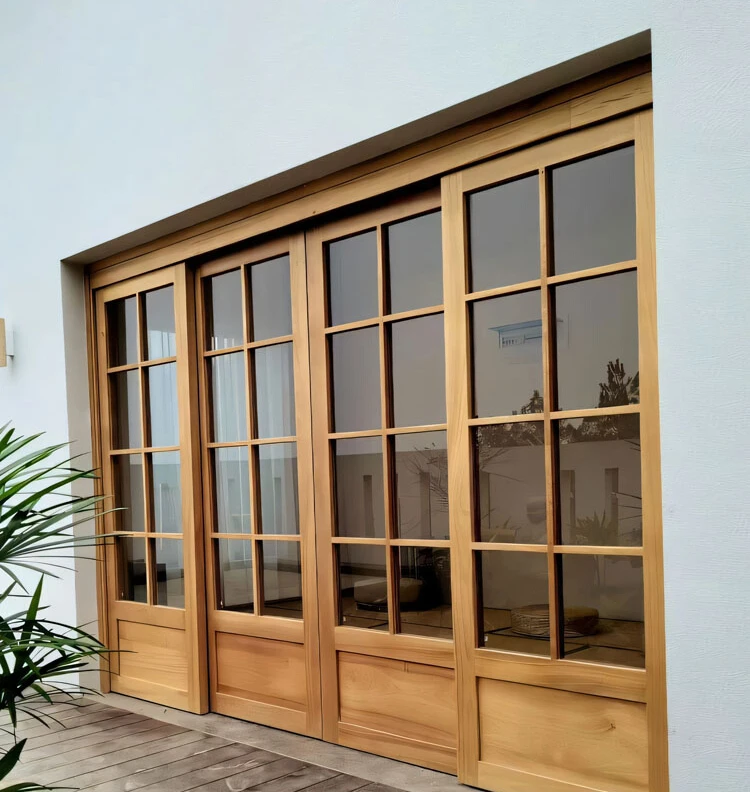 Japanese sliding living room balcony bedroom kitchen partition door lattice folding door