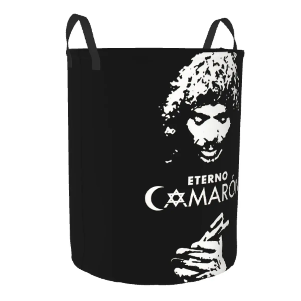 Custom Camarons De La Isla Laundry Basket Foldable Large Capacity Clothing Storage Bin Island Shrimp Flamenco Singer Baby Hamper