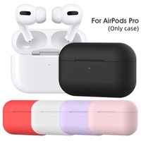 Soft Silicone Cases For Apple Airpods  Pro Protective Bluetooth Wireless Earphone Cover For Apple Air Pods Charging Box Bags