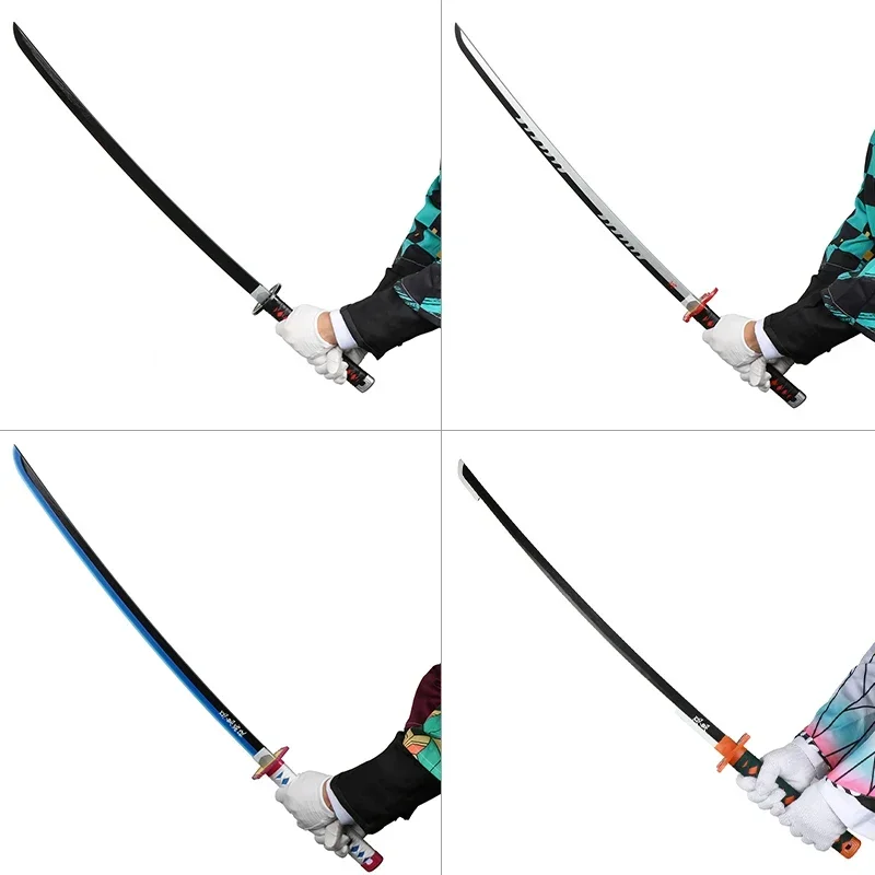 41 "1:1 Demon Slayer Katana ดาบคอสเพลย์ props อาวุธ bengoku tanjiro Catana Kimura ไม่มี Yahiba ไม้ SAMURAI ดาบของเล่น MN1
