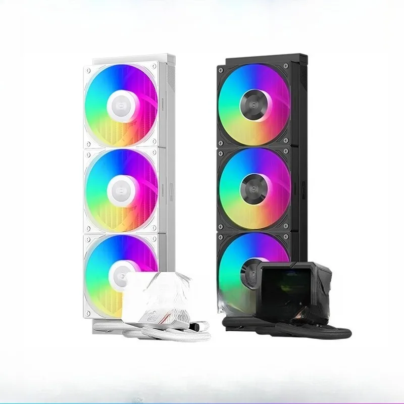 

Screen display integrated water-cooled radiator ARGB computer CPU fan