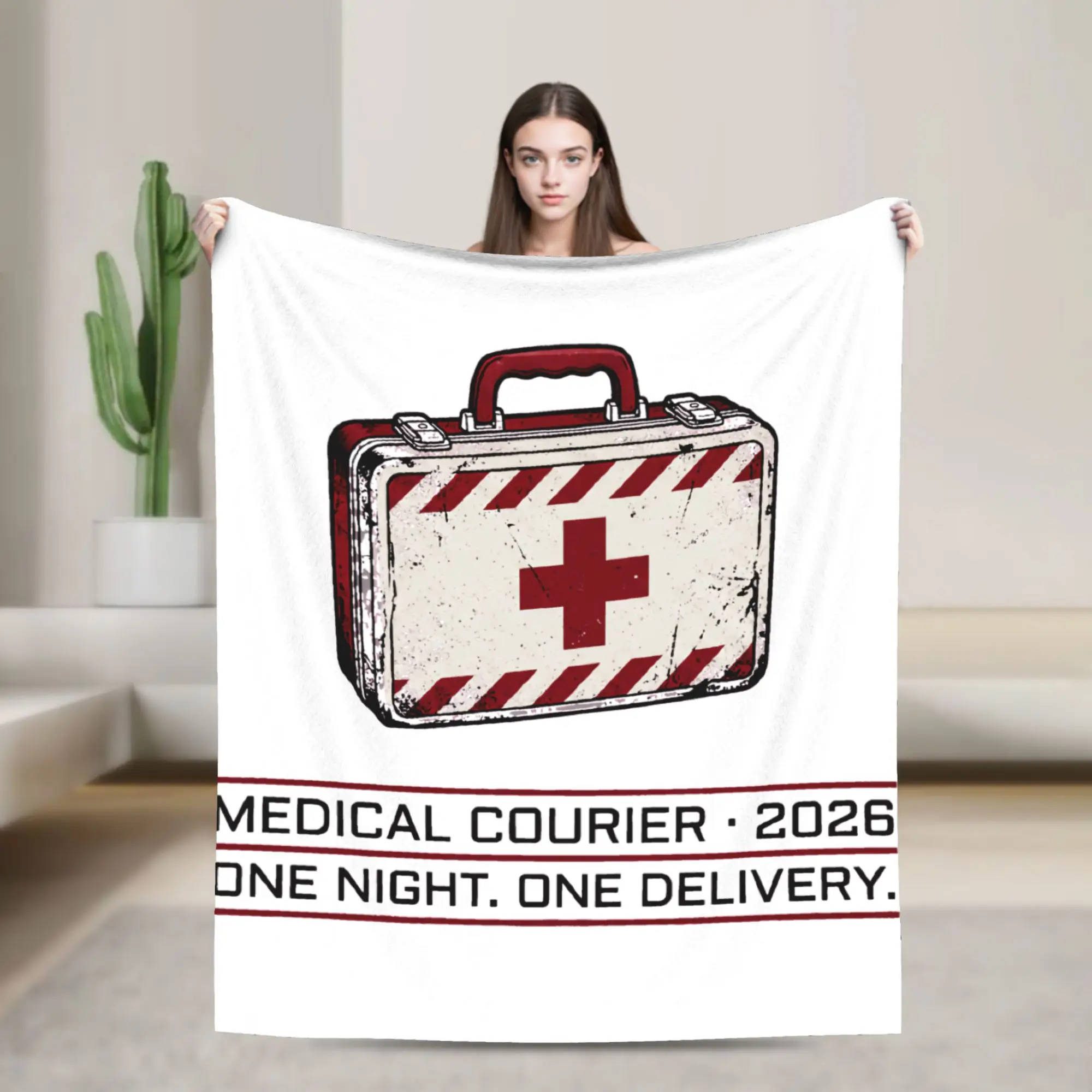 Bryan 2026 RE Movie Zach-Cregger Knitted Blankets Fleece  Soft Throw Blankets for Car Sofa Couch Bedspread