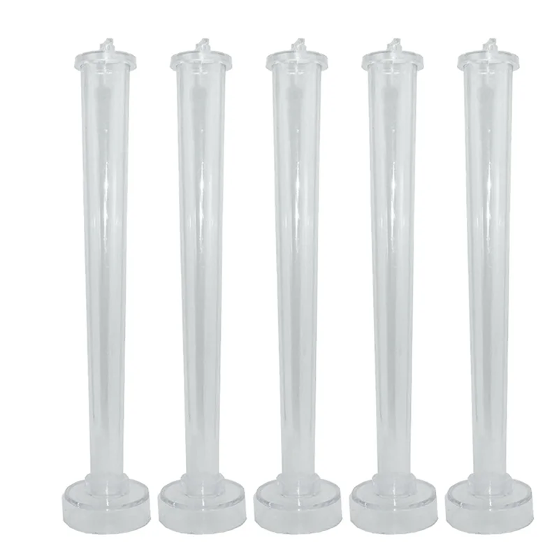 

BAAU 5X Candle Molds Durable Candle Molds For Making Candles Classic Tall Taper Mold