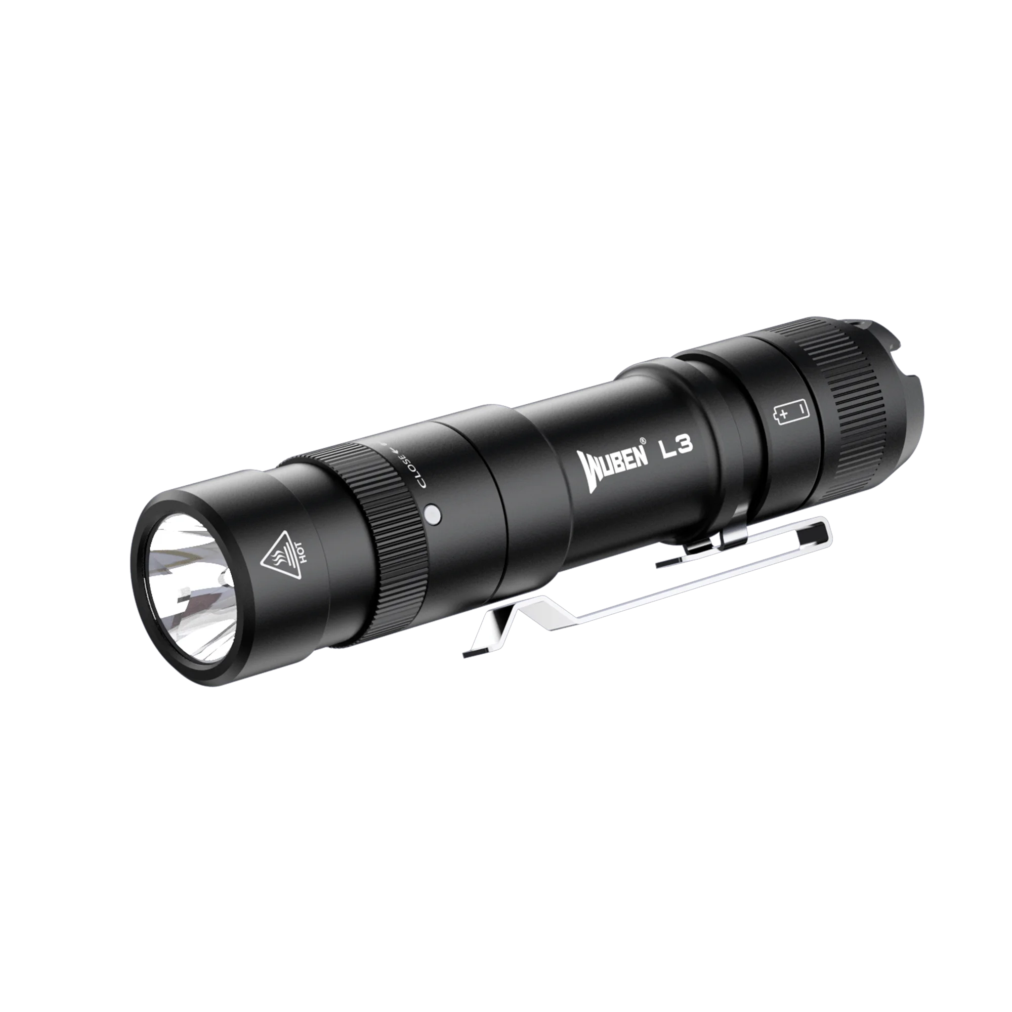 WUBEN L3 Utility Flashlight 3000Lumens Type-C Rechargebale With 4800mAH Battery Power Bank EDC Troch Light