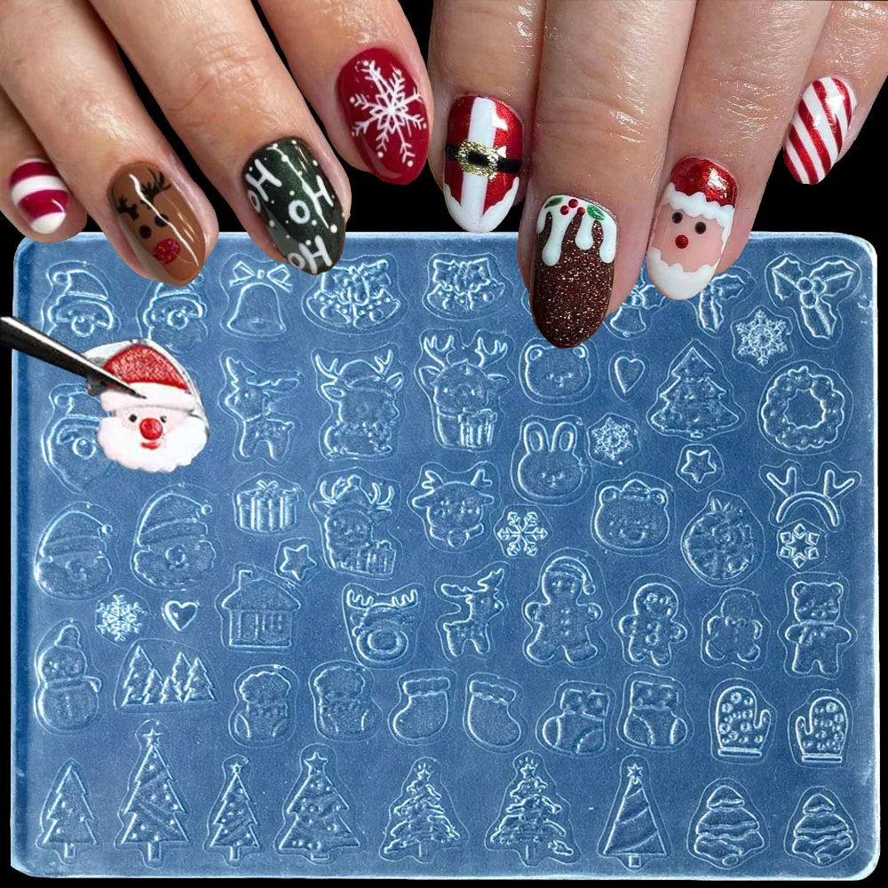 1Pcs Christmas Nail… - image