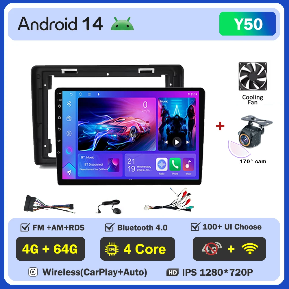 Autoradio voor Citroen C2 C3 2001-2010 Android Multimedia Speler GPS Navigatie Carplay LED Touch Screen Auto Stereo draadloze