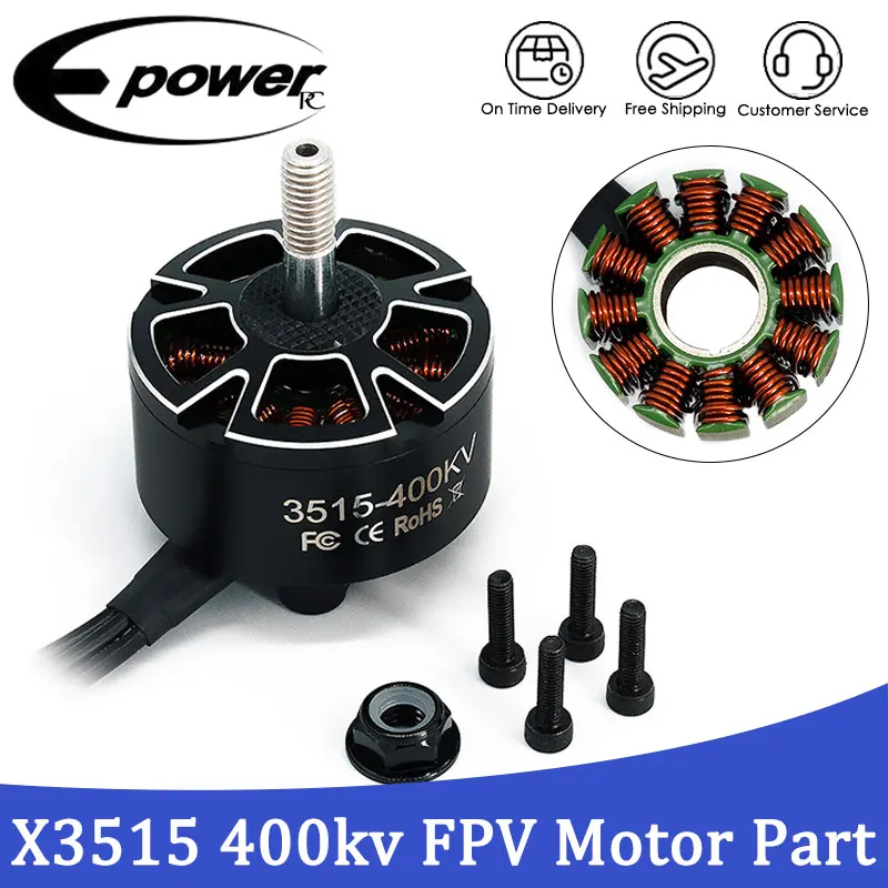 E-POWERRC новый продукт X3515 3515 400kv 580kv 700kv бесщеточный двигатель для мультикоптера с внешним ротором, более стабильная деталь для радиоуправляемого дрона