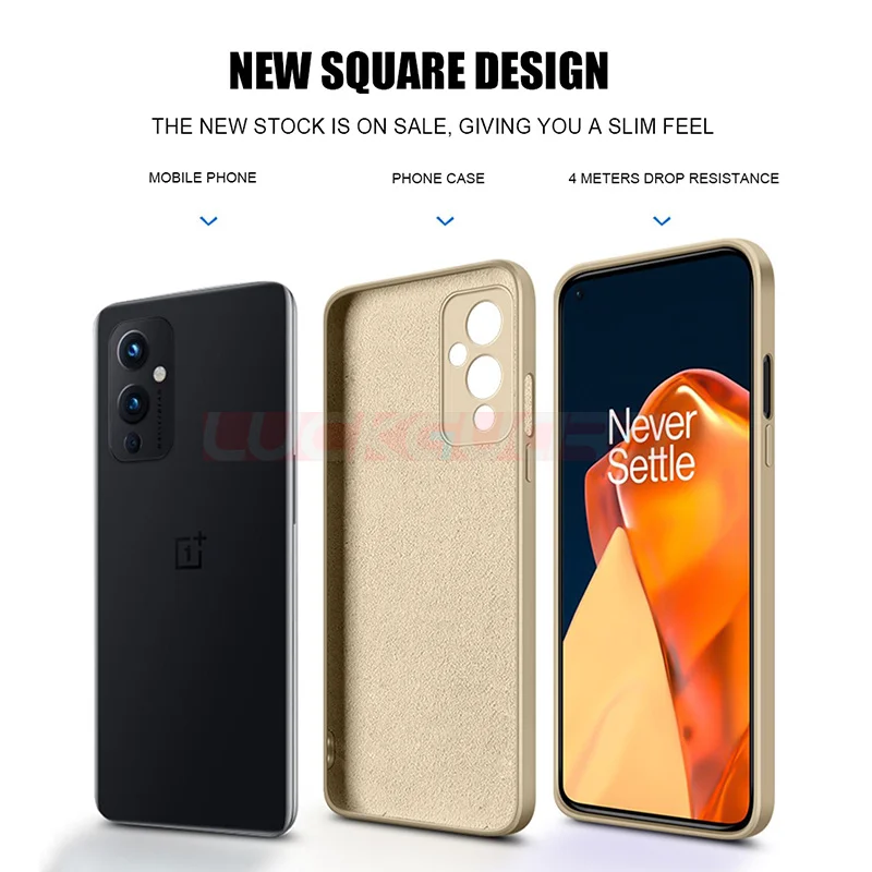 One Plus 7 8 Pro Case Original Liquid Soft Silicone Phone Cases For Oneplus 7T 5 5T 6 6T 8T 7 8 9 10 Ace Pro 9R Protection Cover