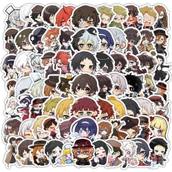 10/30/50/100pcs Bungo Stray Dogs Anime Stickers Cartoon Decals DIY Laptop Fridge Skateboard Car Waterproof Sticker for Kids Toys