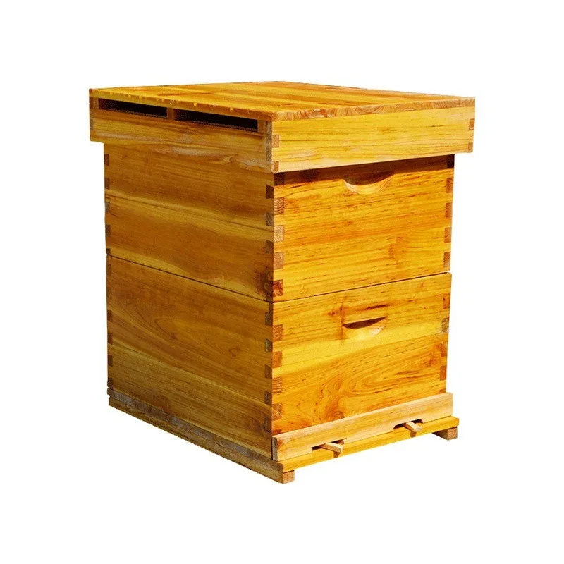 Double-layer Chinese fir beehive boiled wax beekeeping tools beehives
