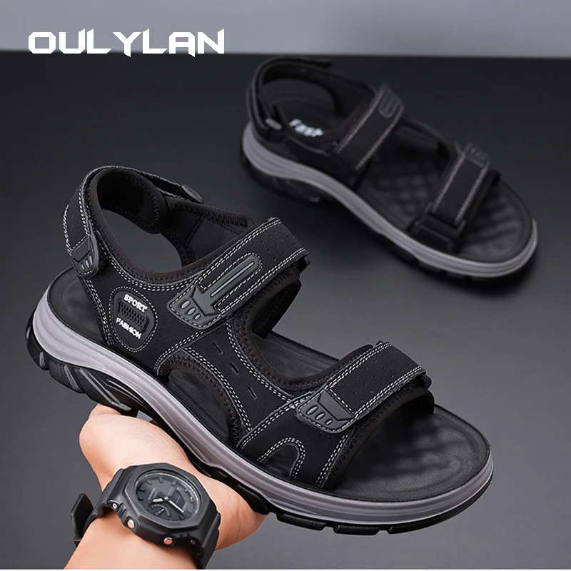 

Shoes Men's Sandals Summer Outdoor Classics Walking Men Sandals Big Size 44 Gladiator Sandalias New Platform Water Footwear