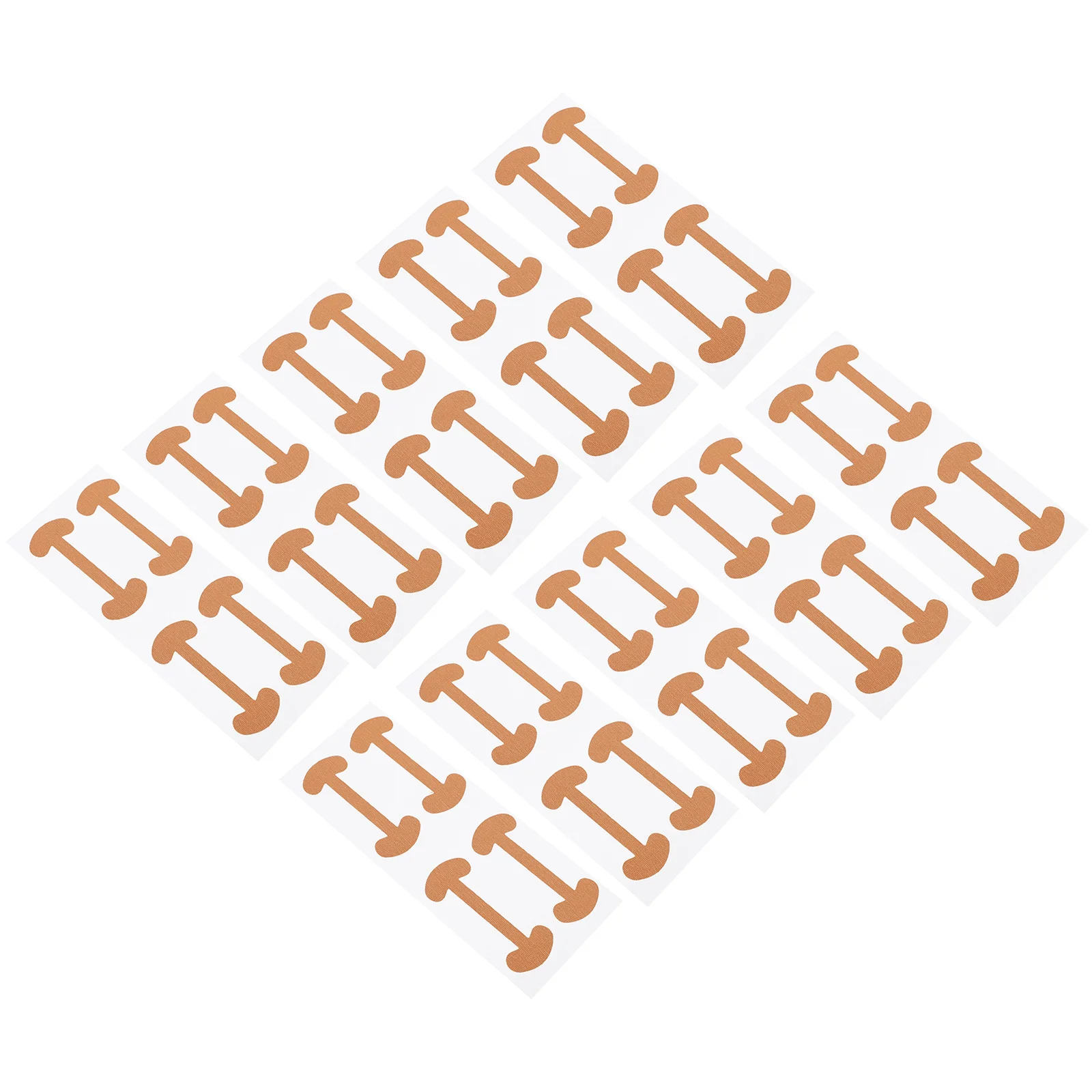 

40pcs Ingrown Toenail Corrector Self Adhesive Cloth Curved Nail Decals Pedicure Tools Bunion Protector Pain Relief Sticker