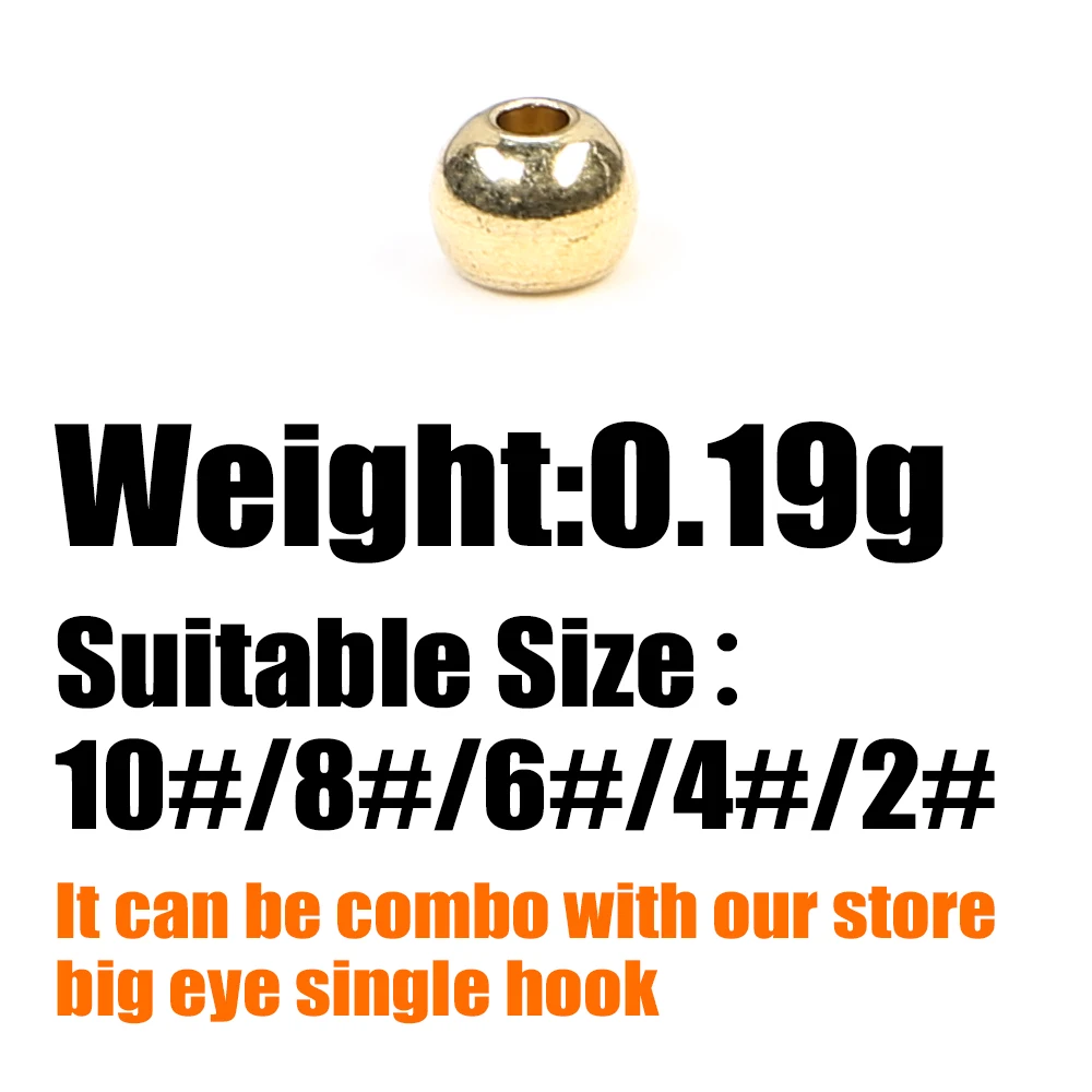 B&U Micro Sinker DIY für Jig Head Fishing Big Eye Hooks Bullet Weights Soft Lure Group 0,19 g/0,32 g/0,48 g/0,76 g Haken verschlimiert – Detail 3