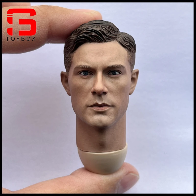 1/6 Scale German Honor Guard Glockenspiel Player Head Sculpt Carving Model Fit 12'' Male Soldier Action Figure Body Dolls