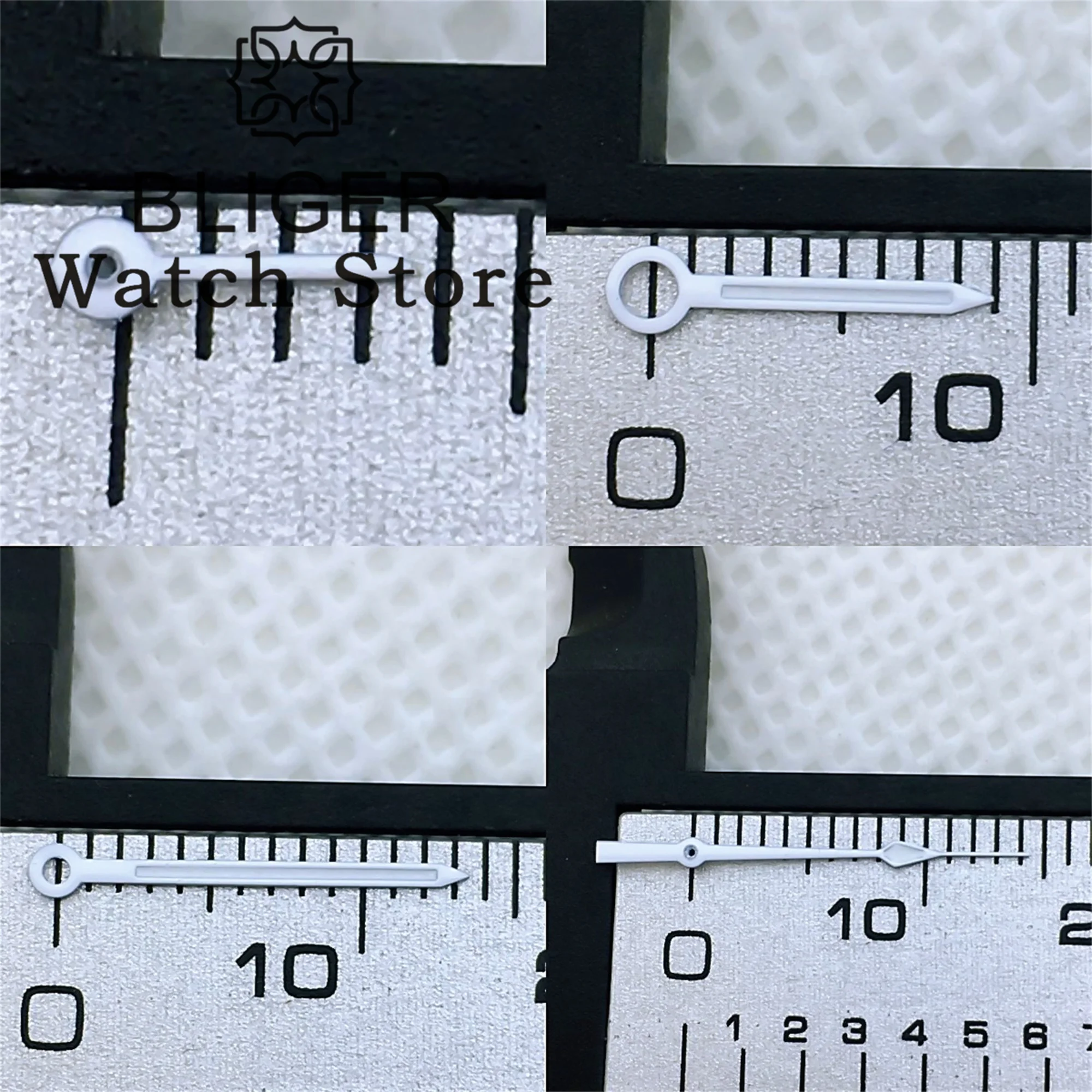 Jam tangan BLIGER tangan dengan VK63 jam tangan kuarsa gerakan perak kuning merah hijau bercahaya 6 buah/Set cocok gerakan VK63