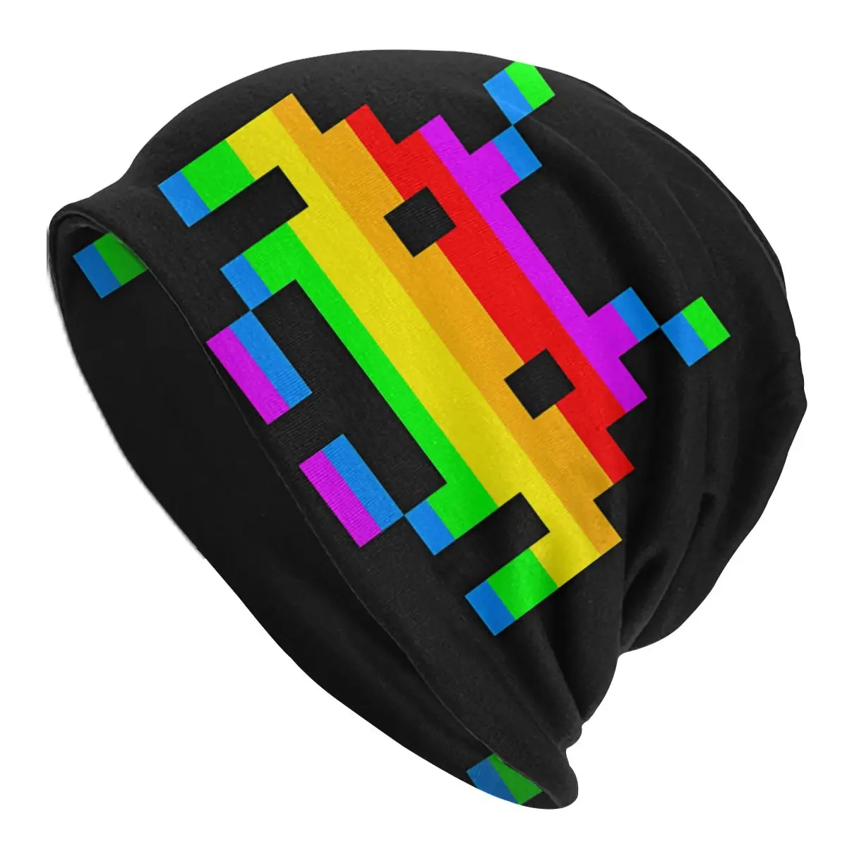 Pride Skullies finos, gorros de moda para hombres y mujeres, sombreros de esquí de juego de Invaders espaciales