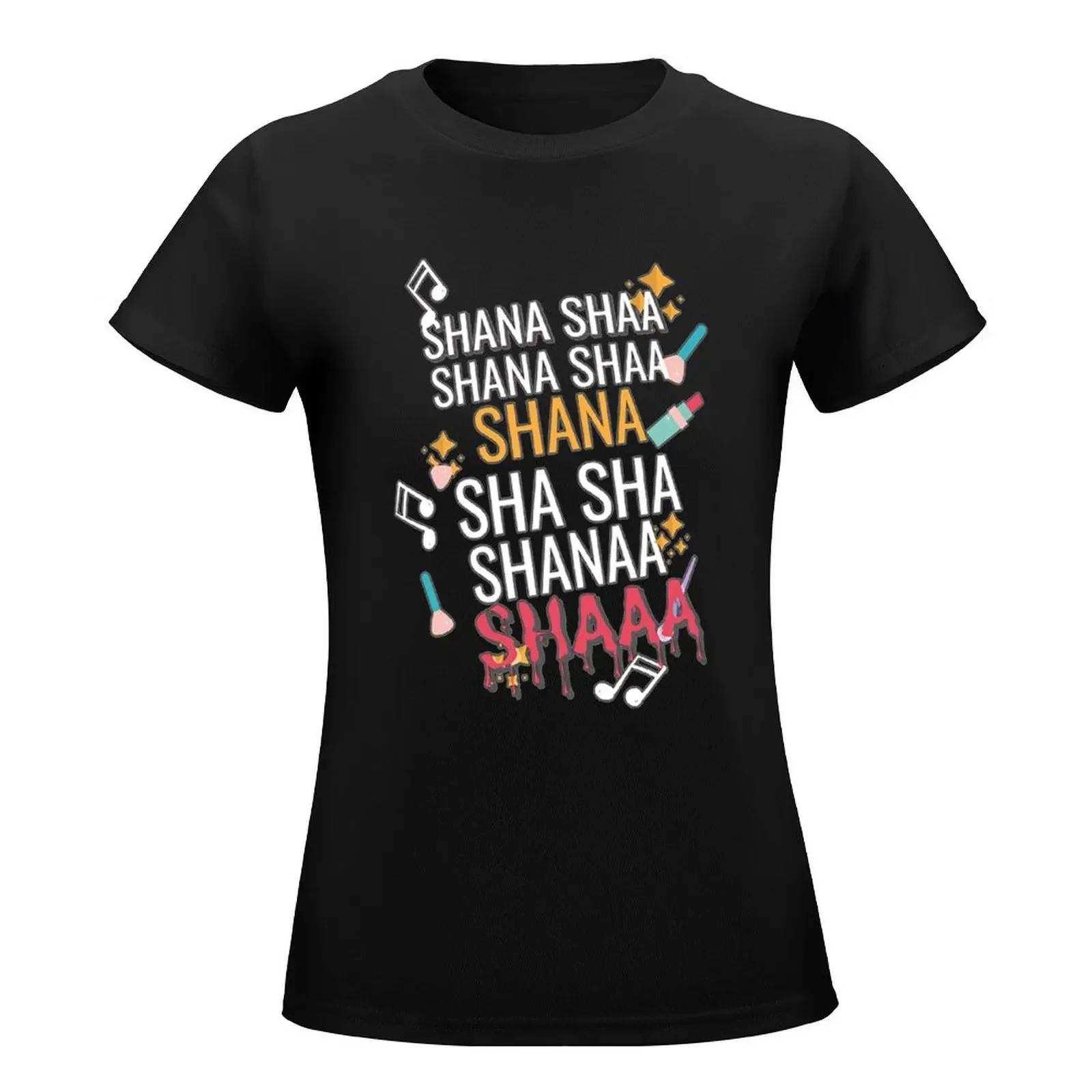 Bailey Sarian Merch Shana Sha Shana Sha- Bailey Sarian Theme Song Design T-Shirt tees oversized ariat shirts for Women