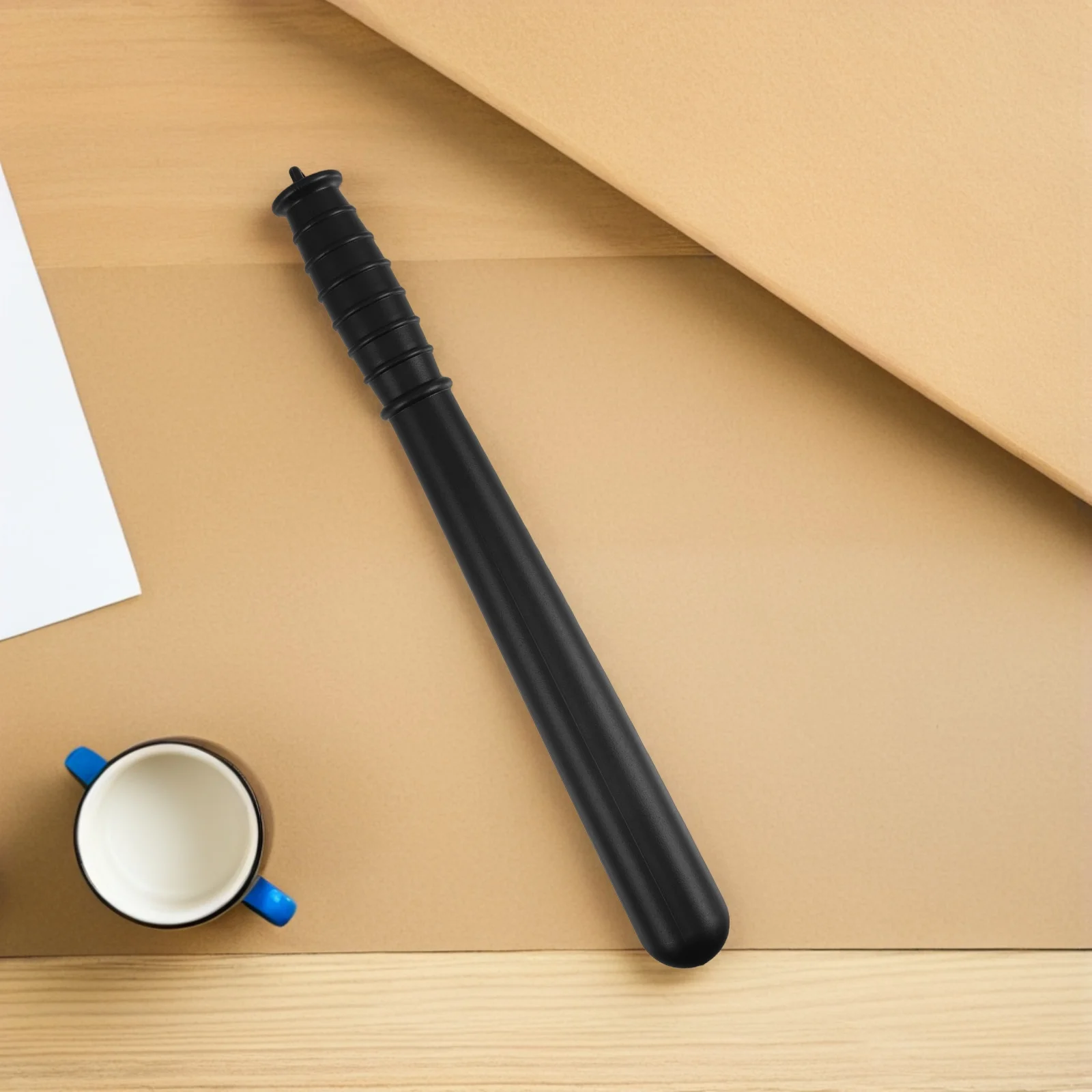 6 個警察パーティー小道具リアルな軽量耐久性のあるハロウィーンコスチューム杖子供のためのステージパフォーマンスコスプレアクセサリー杖