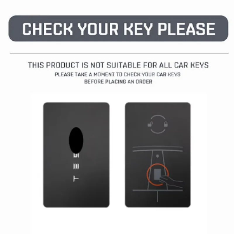 New Fashion TPU Key Cover For Tesla Model 3 Model Y Car Card Key Holder Protector Case Cover Full Cover Accessories