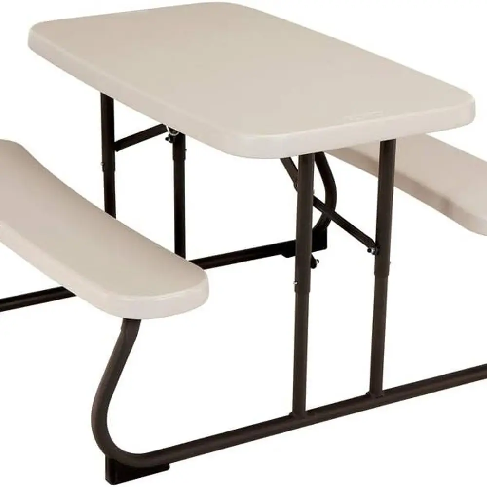 طاولة نزهة للأطفال بلون اللوز، مقاس 1