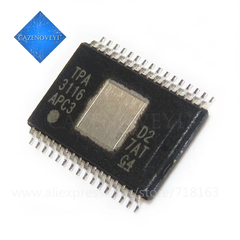 2pcs/lot TPA3116D2DADR TPA3116D2 TPA3116 HTSSOP-32 In Stock