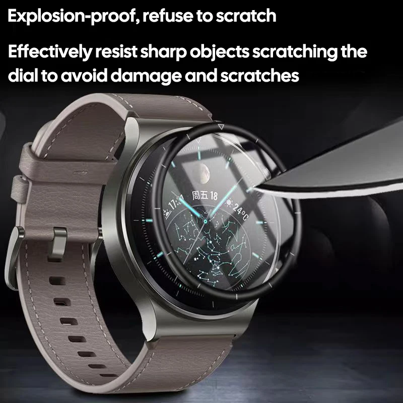 Watch Screen Protective Film for Google Pixel 3 45mm 41mm Accessories Full Coverage Anti-scratch 1pcs