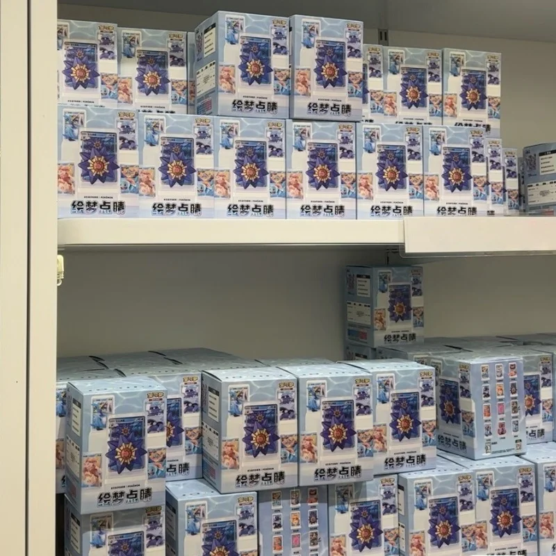 new-in stock-original-pokemon-ptc-dream-painting-collection-volume-2-151-figure-set-vol2-ornament-collection-card-toy-gift-box