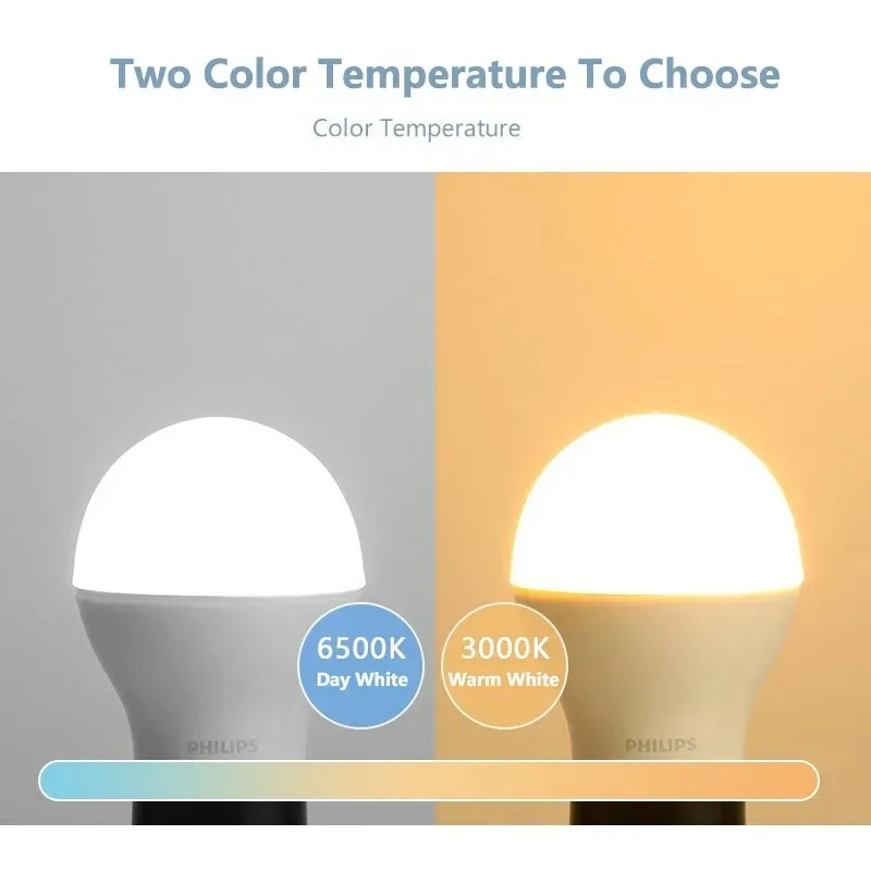 فيليبس لمبات LED الأساسية 11 واط E27 الضوء الأبيض 3000 كيلو/6500 كيلو 220 فولت-240 فولت مصابيح داخلية الاقتصاد الأصلي LED #3