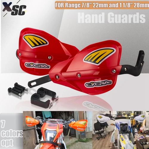 Protector de mango de motocicleta de 22MM y 28MM, protectores de manos, protección de manillar para KTM, HONDA, YAMAHA, SUZUKI, Pit Dirt Bike