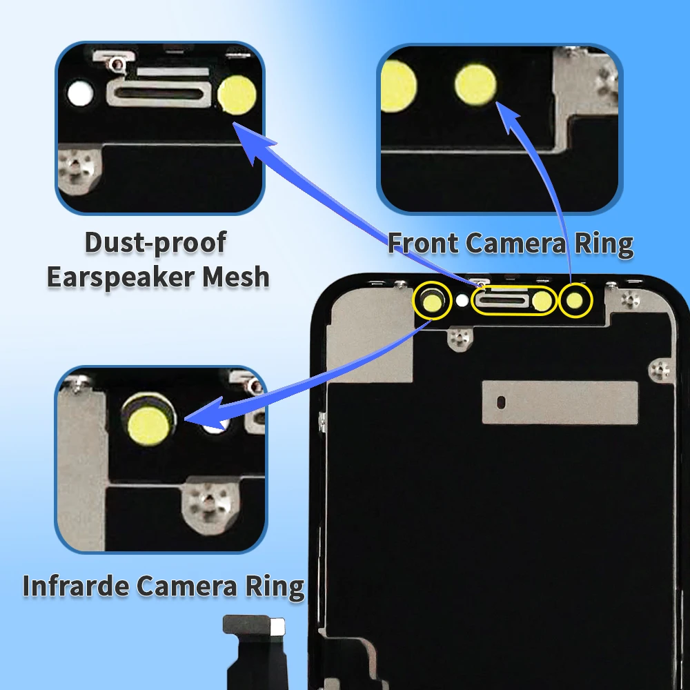 LCD for iPhone 11 Incell Touch Screen Digitizer Assembly Replacement for iPhone 11 Display OEM True Tone