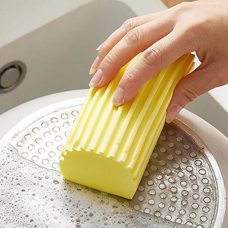 Car Damp Clean Duster Sponges Reusable Eraser Brush Blinds Kitchen Window Sponge Duster Cleaning Tools Auto Accessories