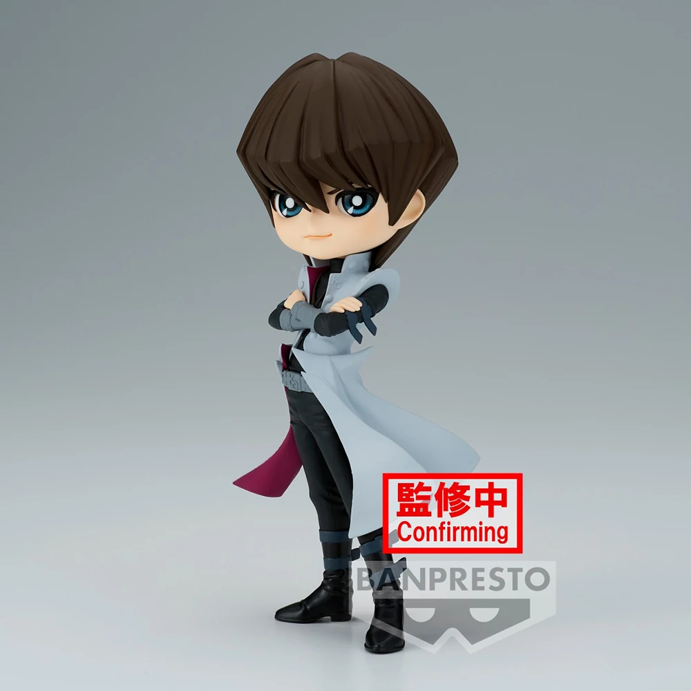 IN STOCK Banpresto Q Posket Yu-Gi-Oh! Seto Kaiba 15 cm Anime Model Ornaments Collectible Action Figure Gift Toys