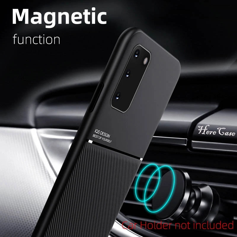 Magnet Phone Case For Huawei Nova 2s 3 3i 4 5 5i  Pro 5T 6 se Carbon Fiber Case for nova 6 7 8 Pro 6 SE 7 SE 7i Cover