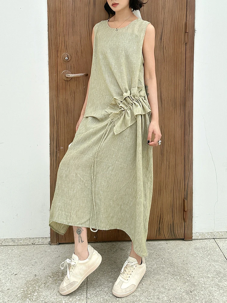 dress big long vest Vest with Maxi Dress Outfits (9 ideas & outfits)