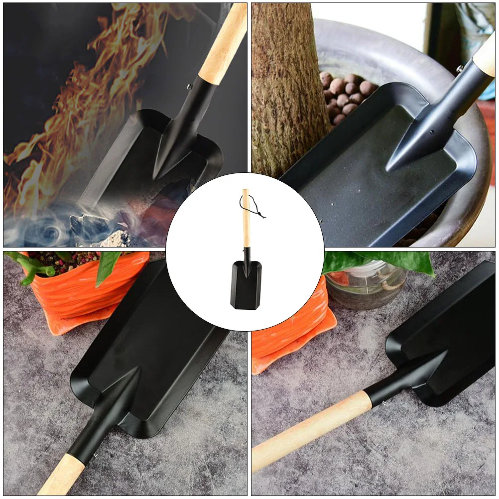 

2pcs Black Outdoor Planting Shovel H Shovels Durable Creative Tools for Outdoor Planting Shovel Garden Farming
