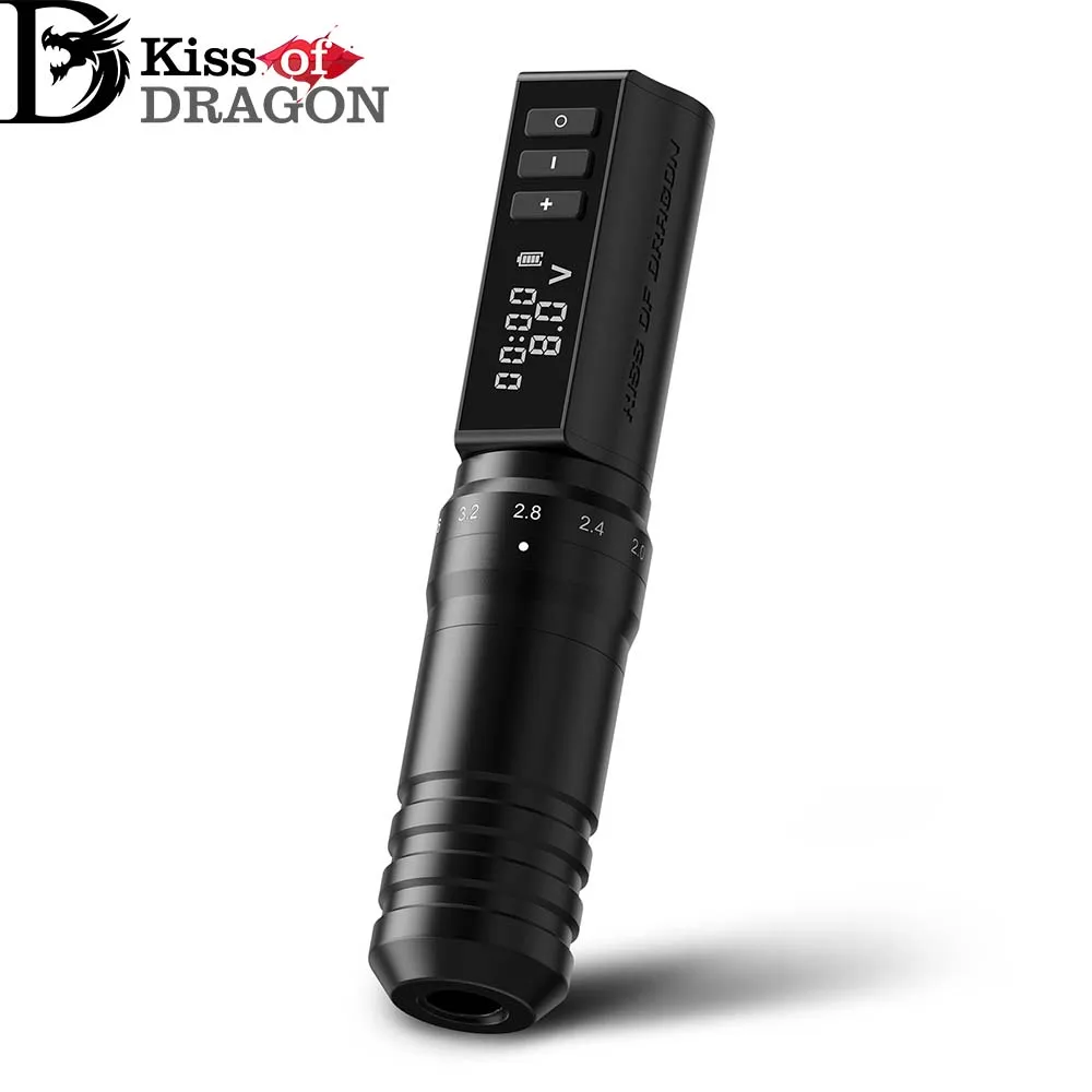 

Tattoo Machine Professional Wireless Tattoo Machine Adjustable Stroke 2.4-4.2mm 2400mAh Large Capacity Battery For Tattoo Artist