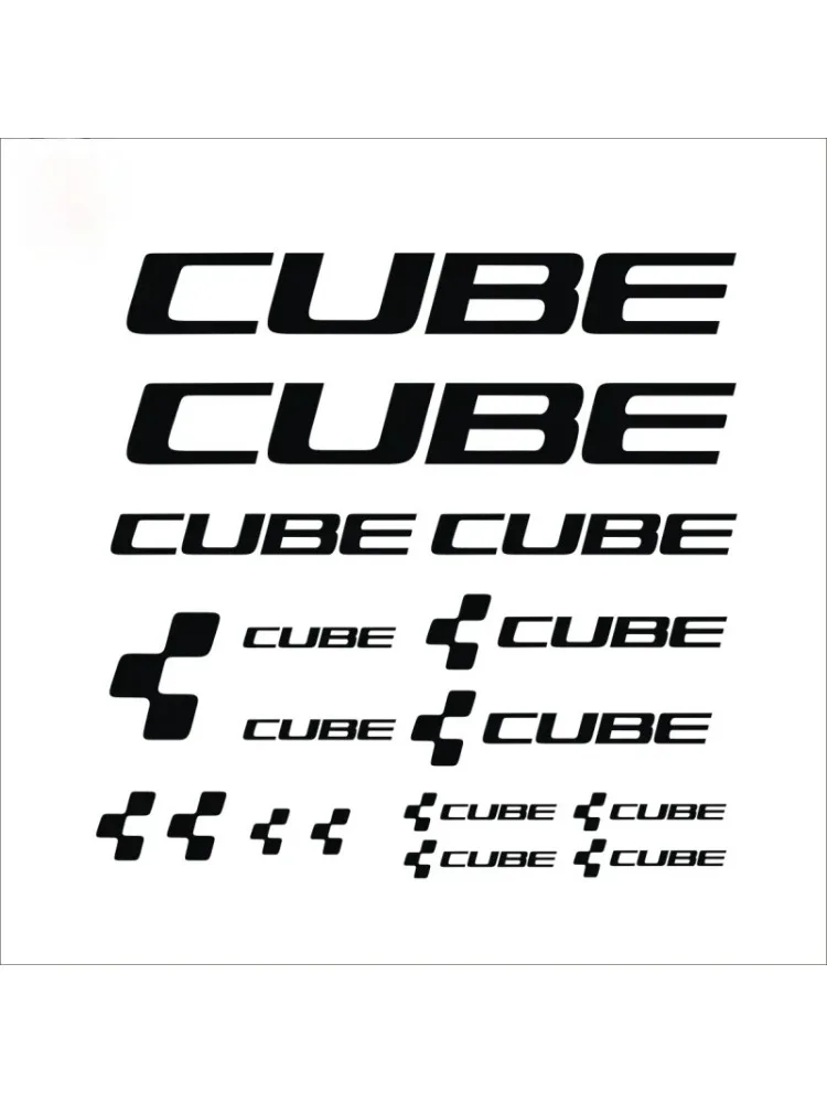 AliExpress NONE 20cm CUBE Bicycle Frame PVC Stickers Waterproof Sunscreen Vinyl Decals Racing Bike DIY Cycling Decor Accessories