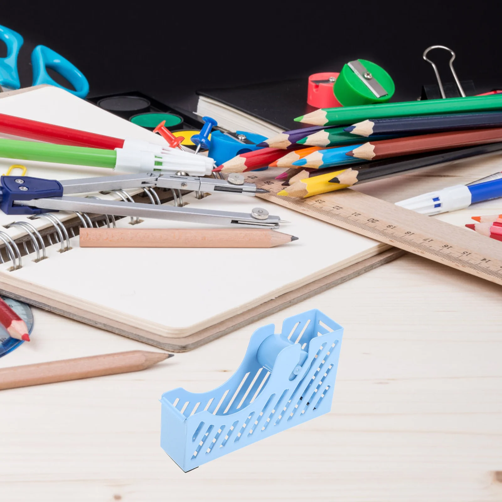 

Tape Holder Desk Dispenser Compact Lightweight Elegant Minimalist Design Ideal for Sealing Documents DIY Projects Home