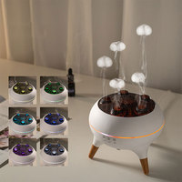 Dynamic Jellyfish Air Humidifier with Colorful Night Lights Essential Oil Diffuser Aromatherapy Diffuser for Home Bedroom Office