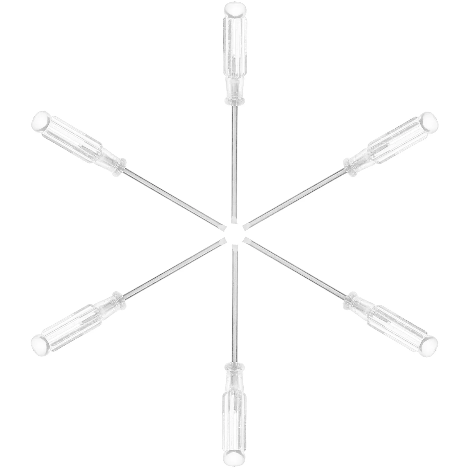 Set di cacciaviti da 6 pezzi Kit di strumenti di precisione a testa croce piccola Cacciavite a mano portatile per la riparazione dell'home office Manuale in metallo durevole