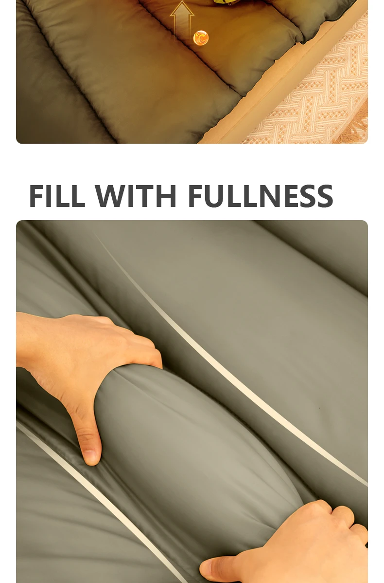 BISINNA 2-Personen-Campingschlafsack, tragbarer Winterschlafsack für vier Jahreszeiten, für Outdoor-Camping, Reisen, Wandern – Detail 4